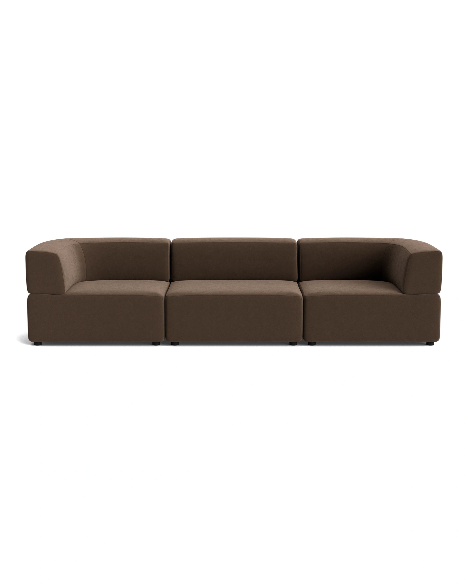 Stretch 4 Seater Sofa - Eden Java