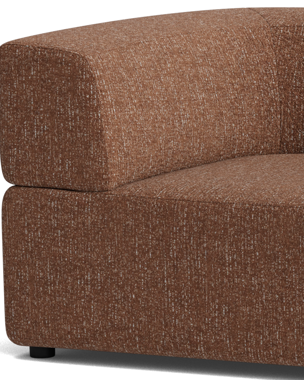 Stretch 4 Seater Sofa - Fleck Rust