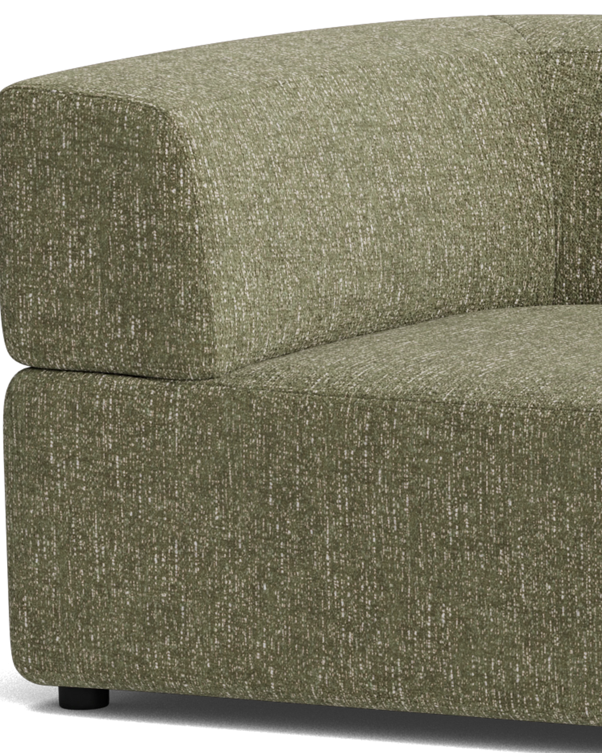 Stretch 4 Seater Sofa - Fleck Olive
