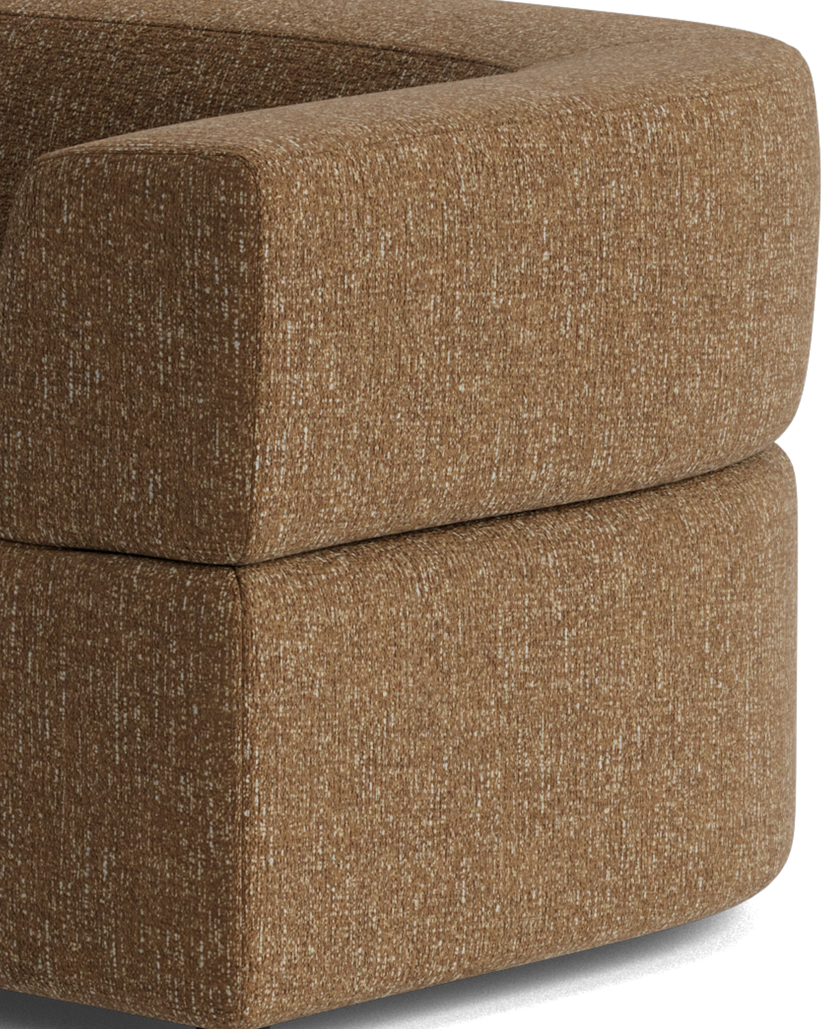 Stretch 4 Seater Sofa - Fleck Ginger