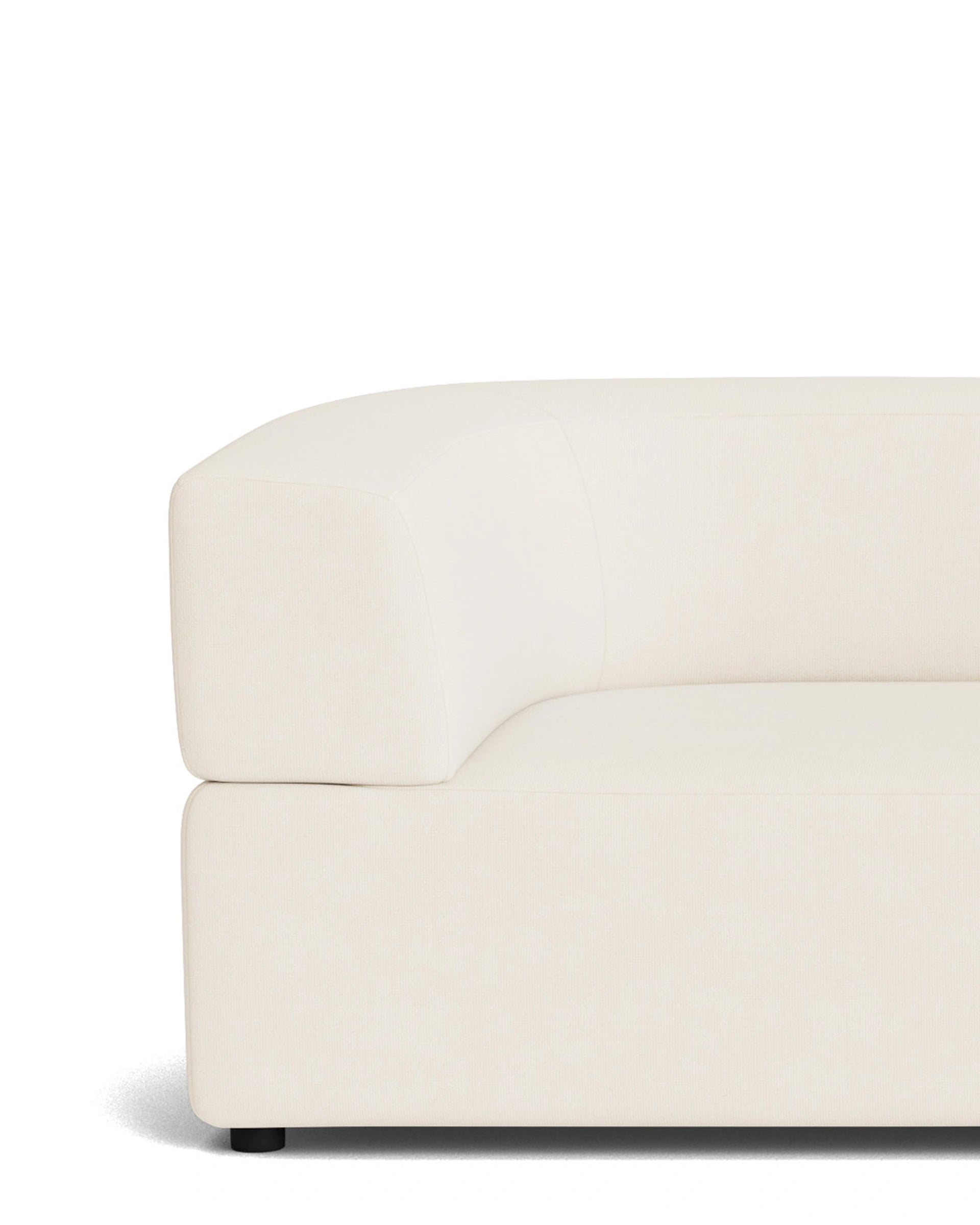 Stretch 4 Seater Sofa - Fossil Vanilla