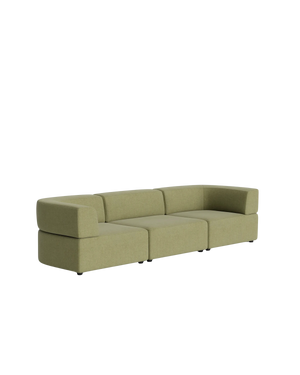 Stretch 4 Seater Sofa - Fossil Eucalyptus