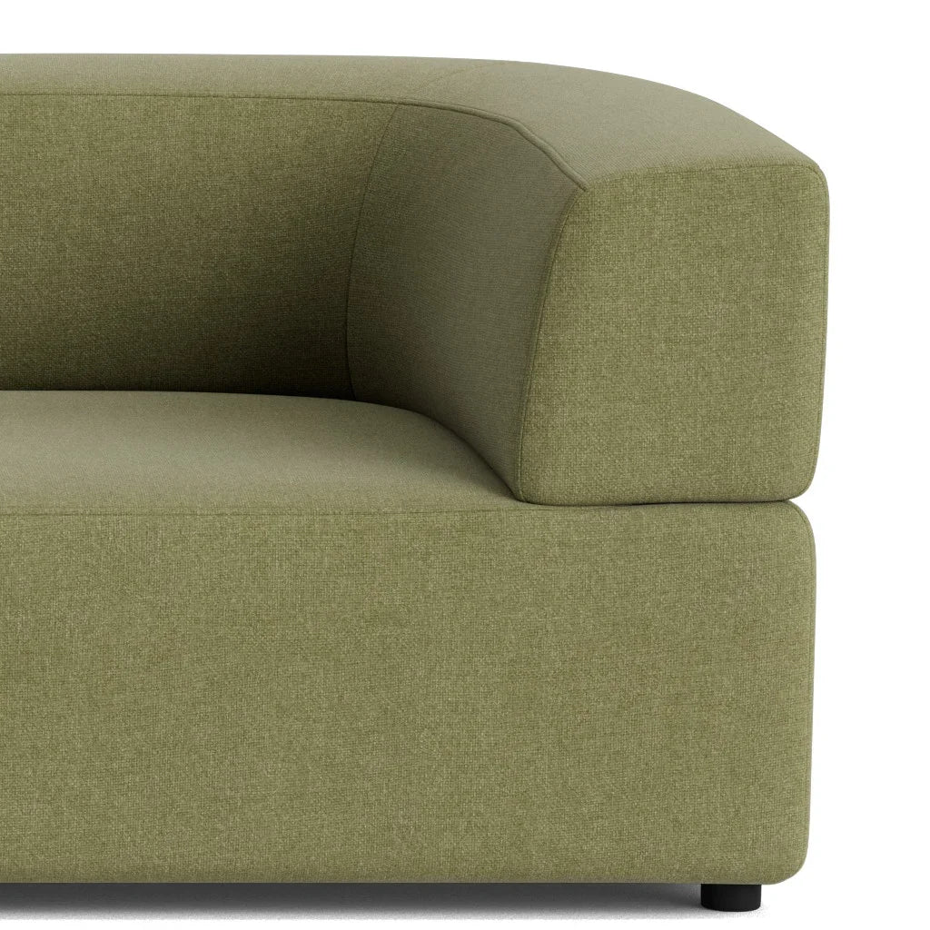 Stretch 4 Seater Sofa - Fossil Eucalyptus
