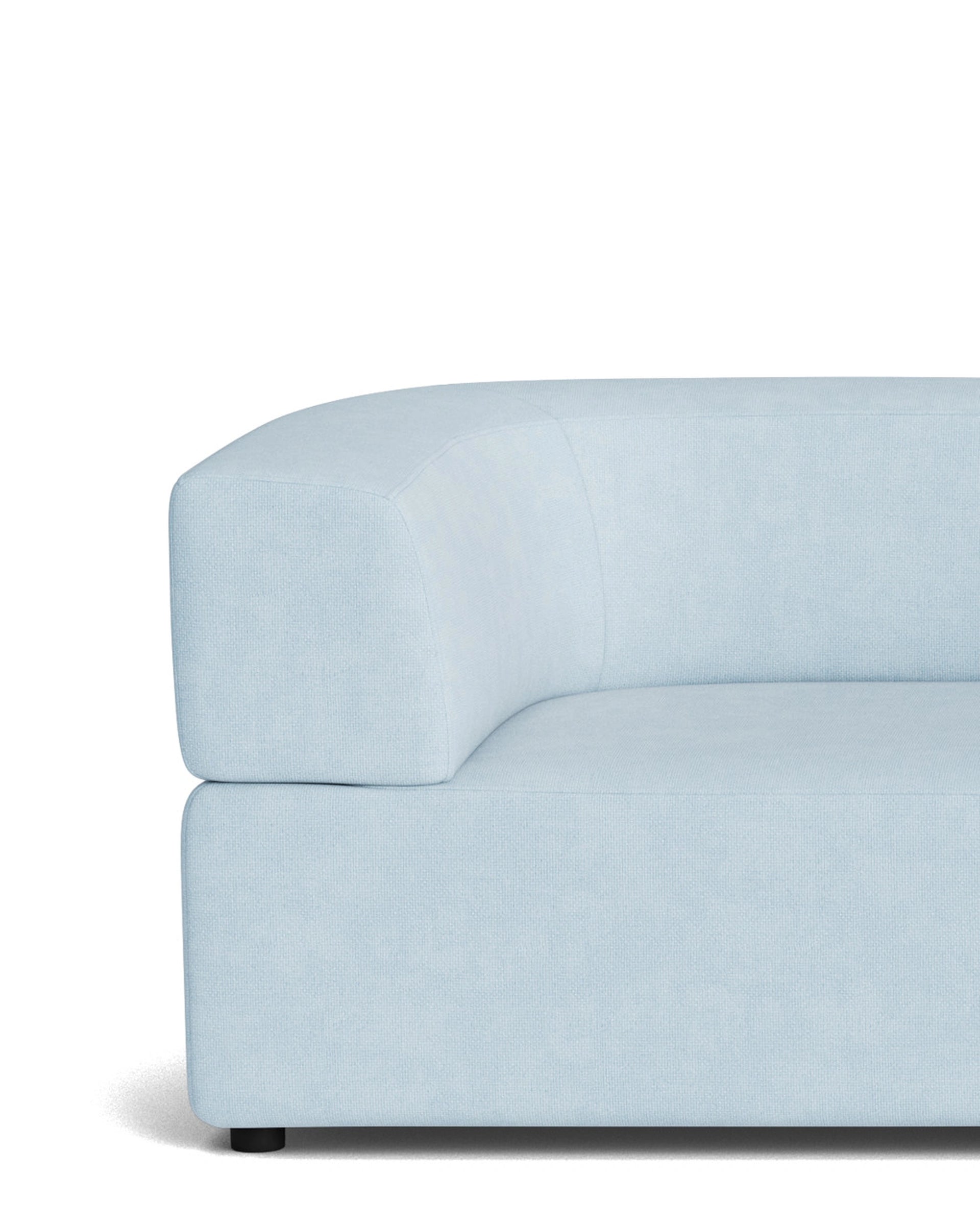 Stretch 4 Seater Sofa - Fossil Powder Blue