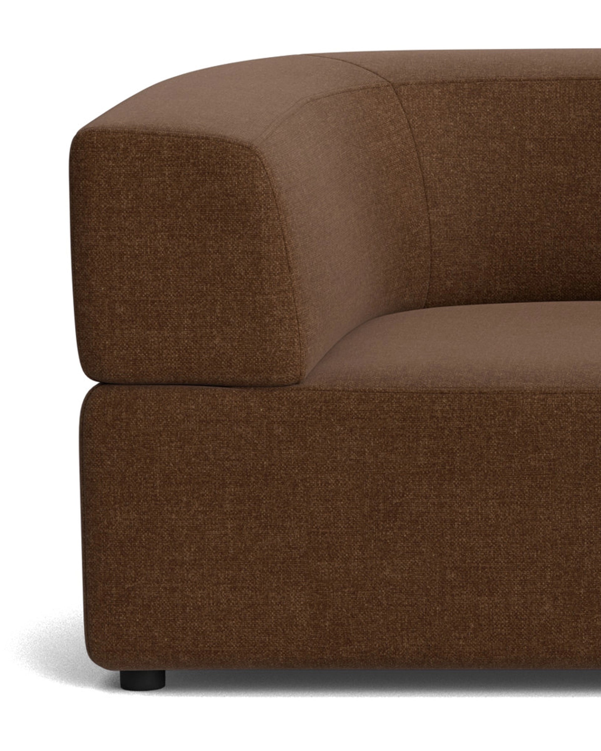 Stretch 4 Seater Sofa - Fossil Chocolate