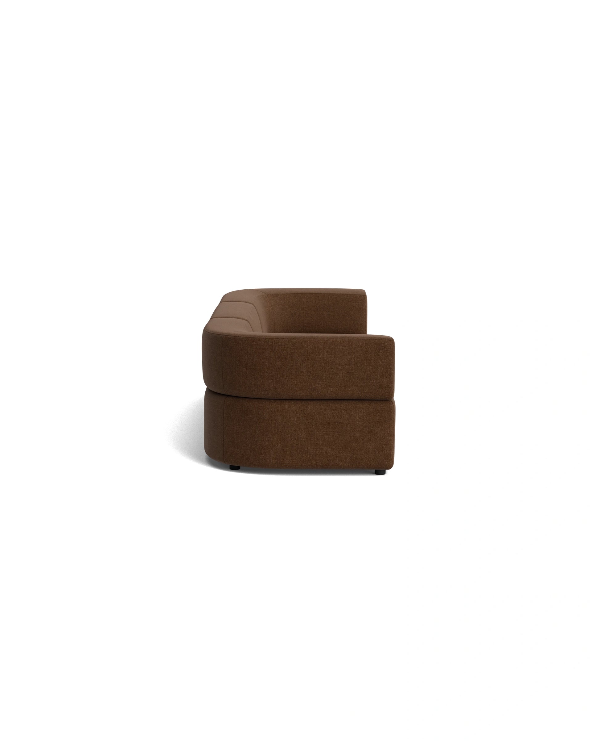 Stretch 4 Seater Sofa - Fossil Chocolate