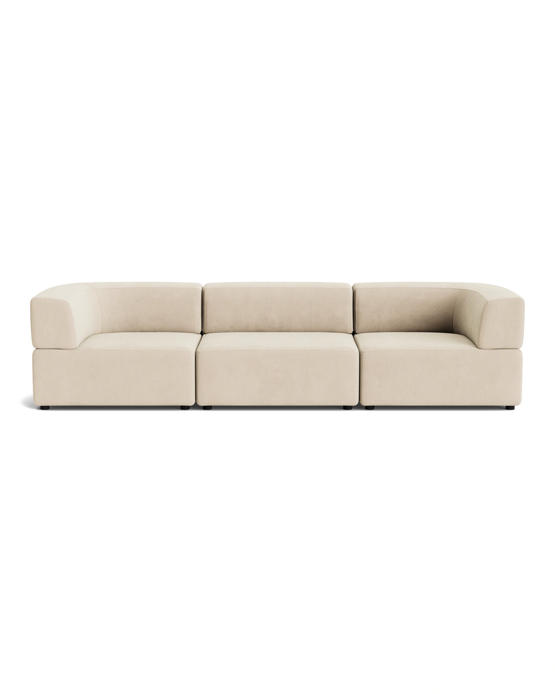 Stretch 4 Seater Sofa - Corduroy Mist