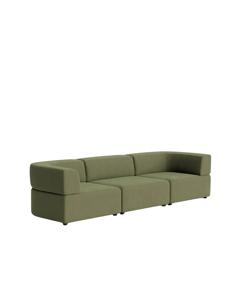 Stretch 4 Seater Sofa - Corduroy Forest