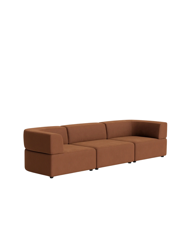 Stretch 4 Seater Sofa - Corduroy Cocoa