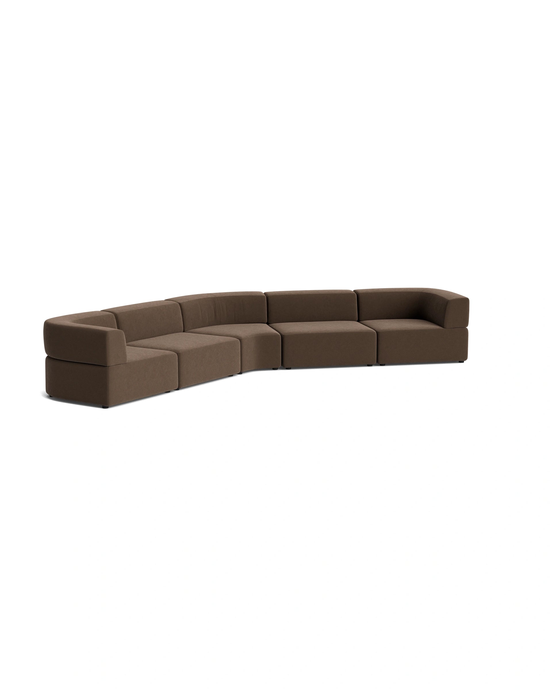 Stretch Large Closed Angle Sofa - Eden Java