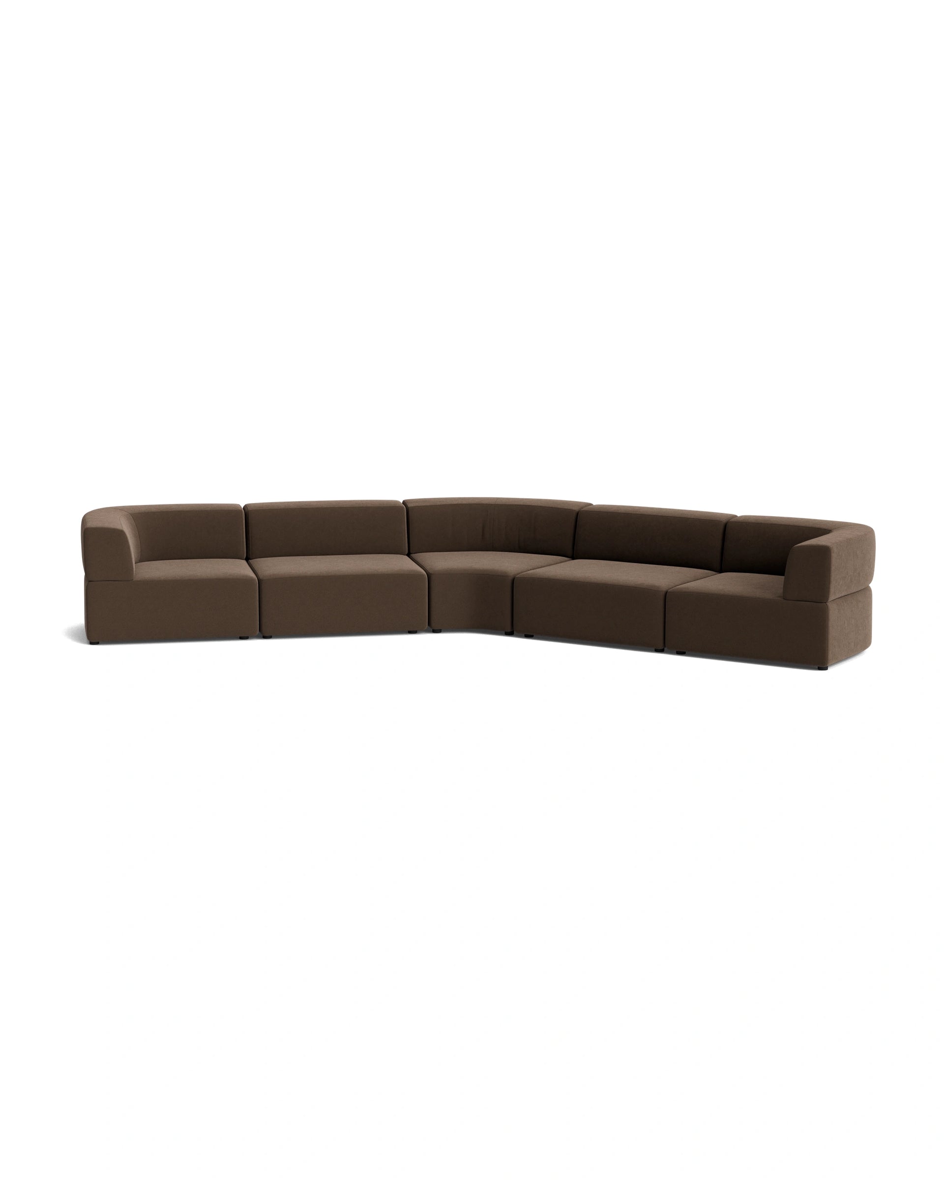 Stretch Large Closed Angle Sofa - Eden Java