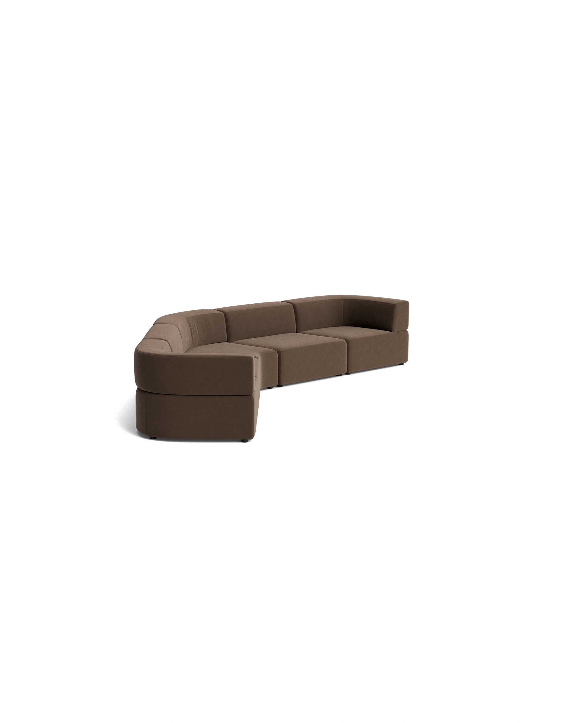 Stretch Large Closed Angle Sofa - Eden Java