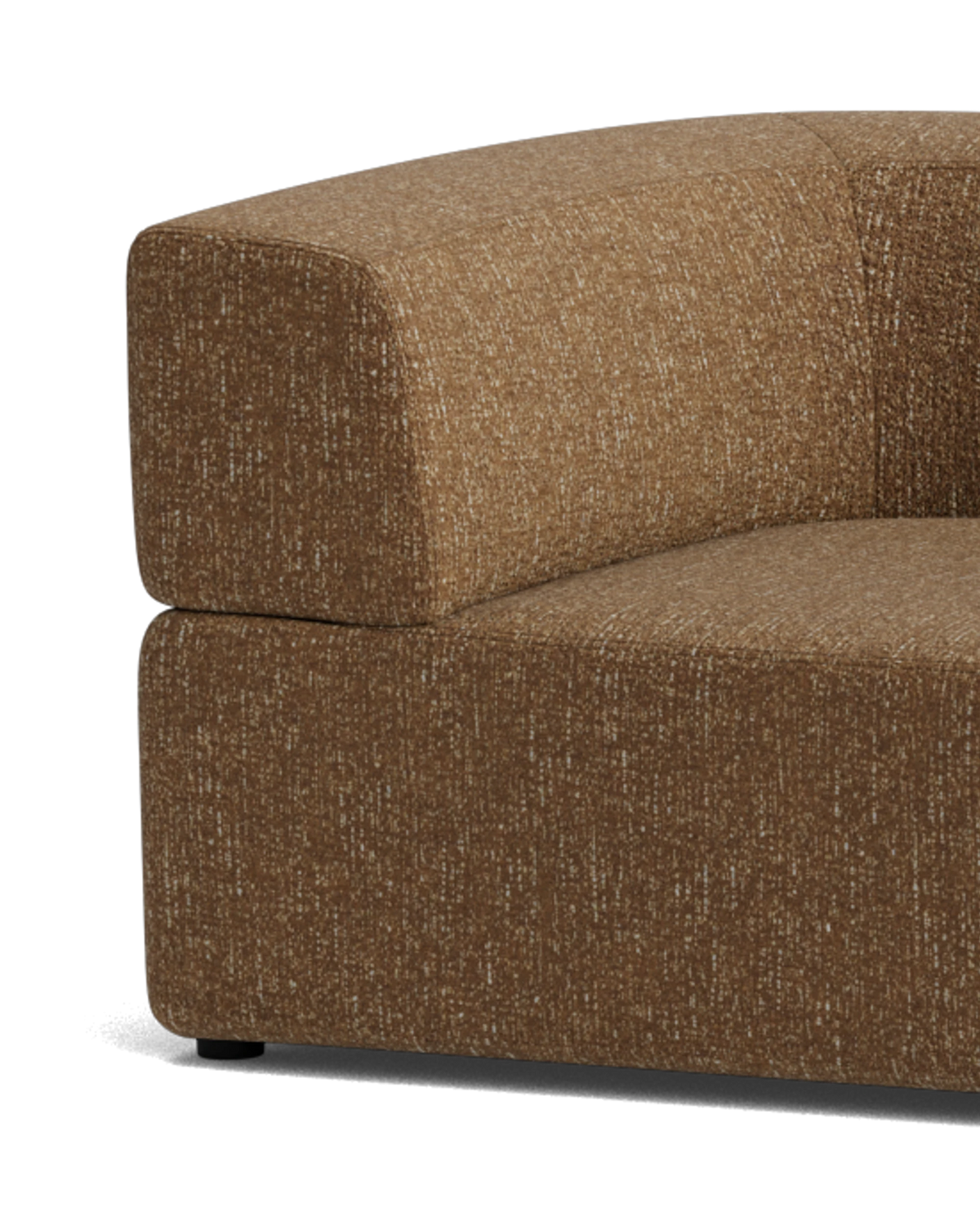 Stretch Large Closed Angle Sofa - Fleck Ginger