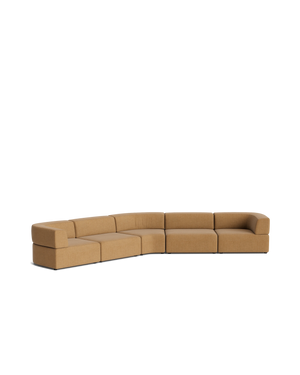 Stretch Large Closed Angle Sofa - Fossil Fawn