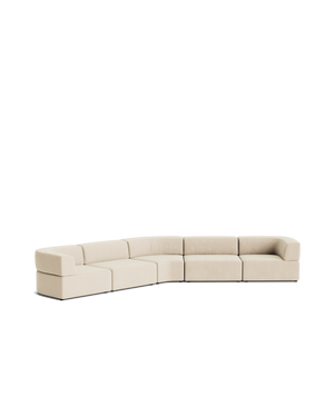 Stretch Large Closed Angle Sofa - Corduroy Mist