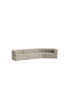 Stretch Closed Angle Sofa - Fleck Smoke