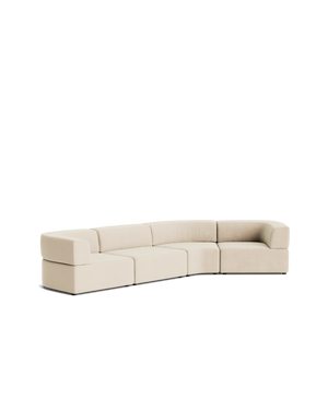 Stretch Closed Angle Sofa - Corduroy Mist