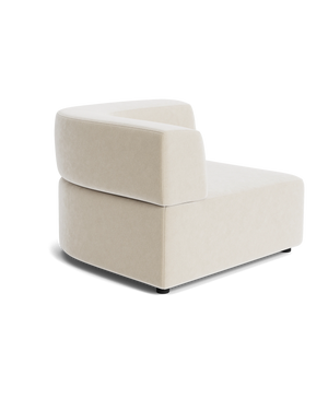 Stretch Corner Module - Eden Ecru