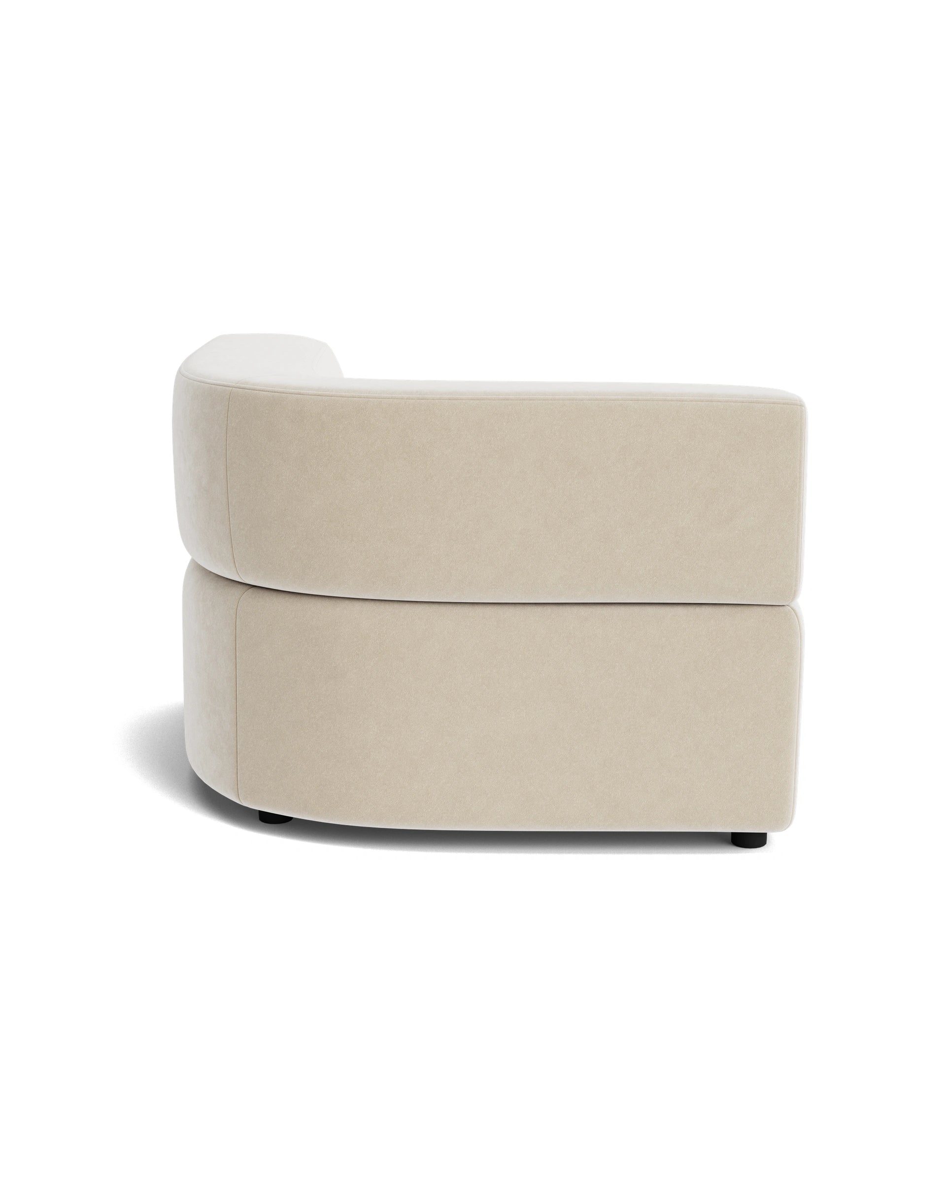 Stretch Corner Module - Eden Ecru