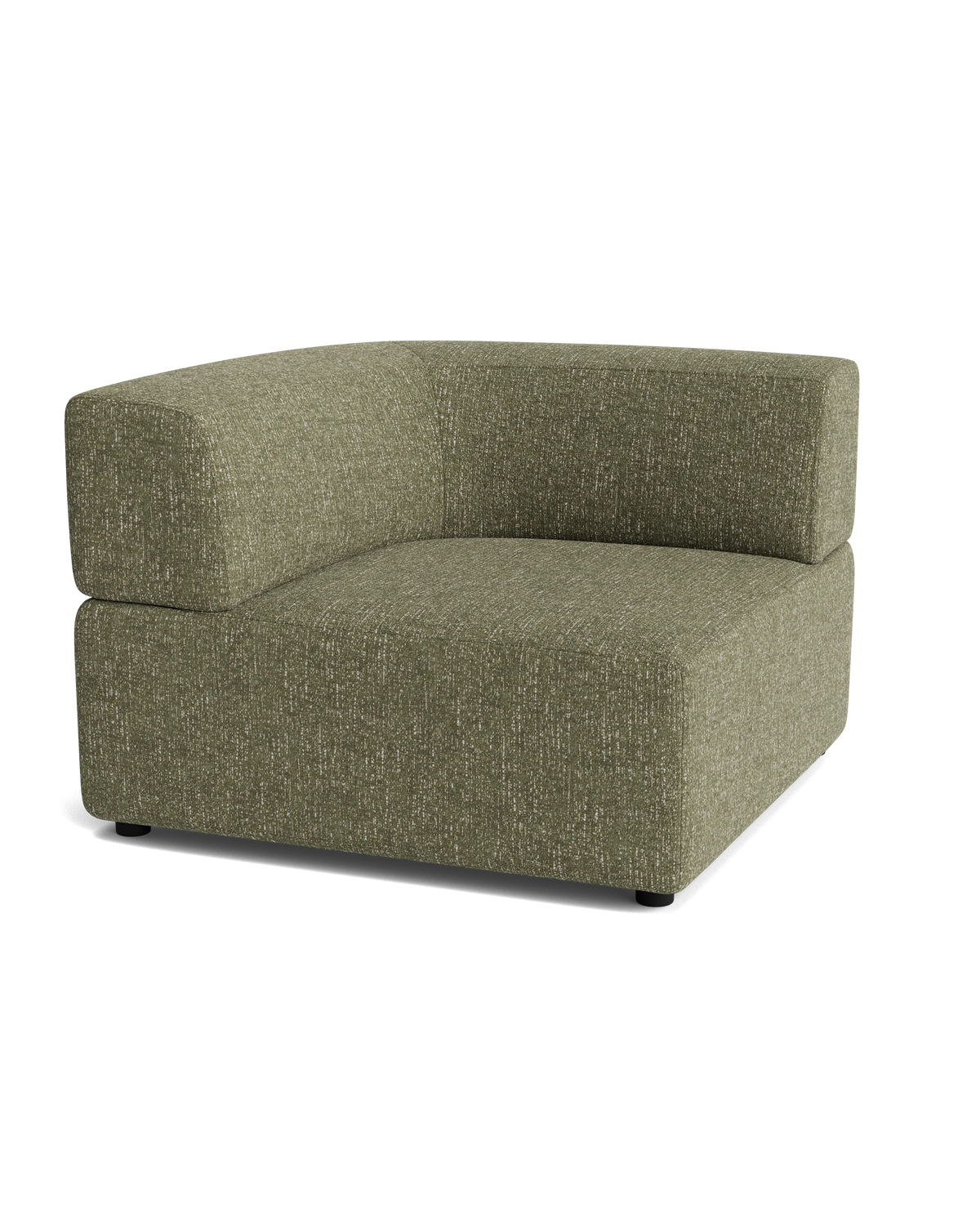 Stretch Corner Module - Fleck Olive