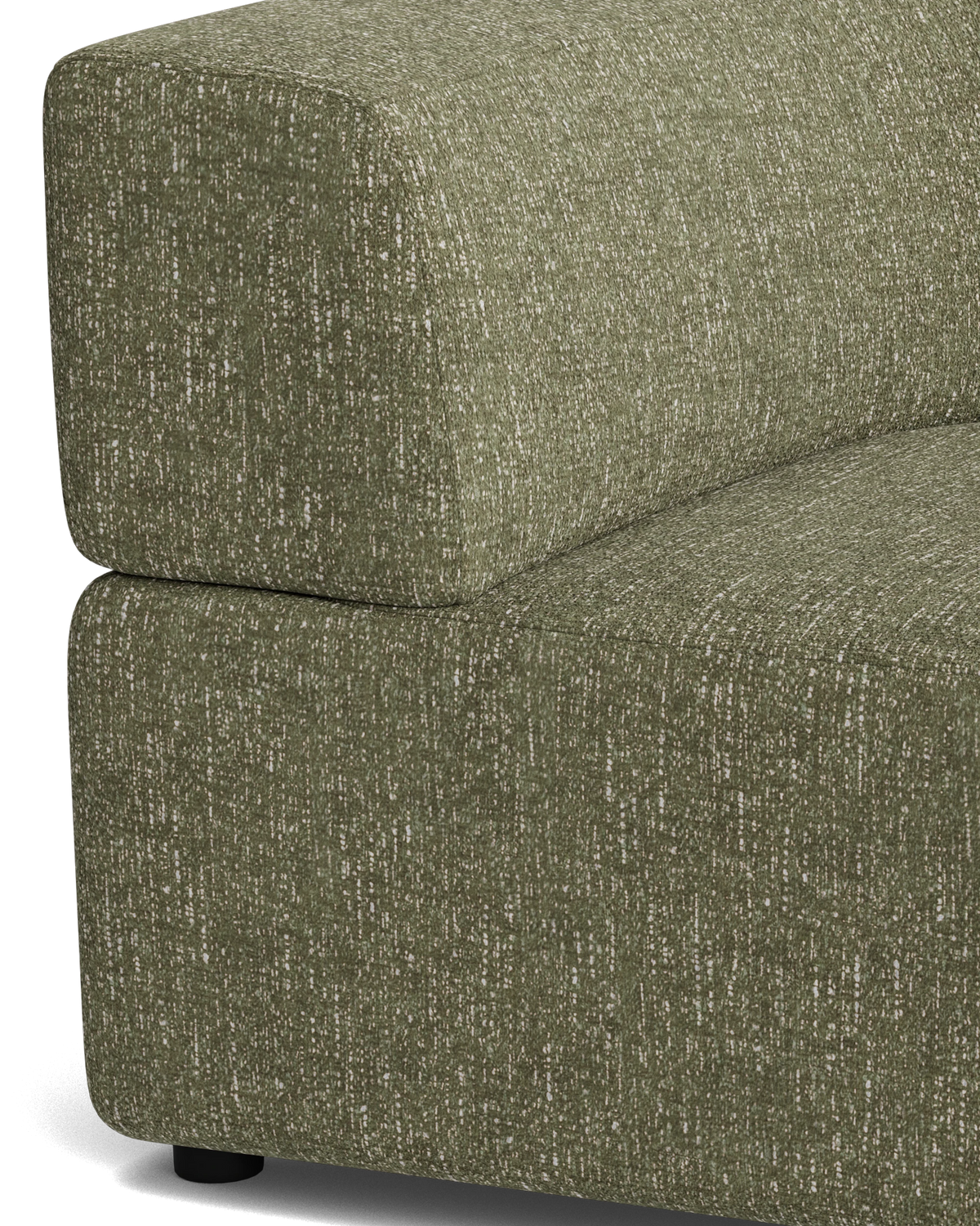 Stretch Corner Module - Fleck Olive