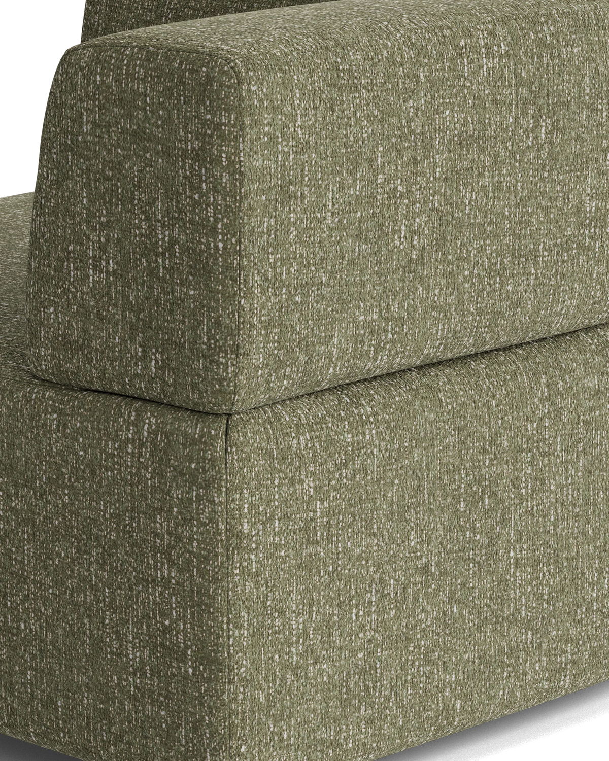 Stretch Corner Module - Fleck Olive