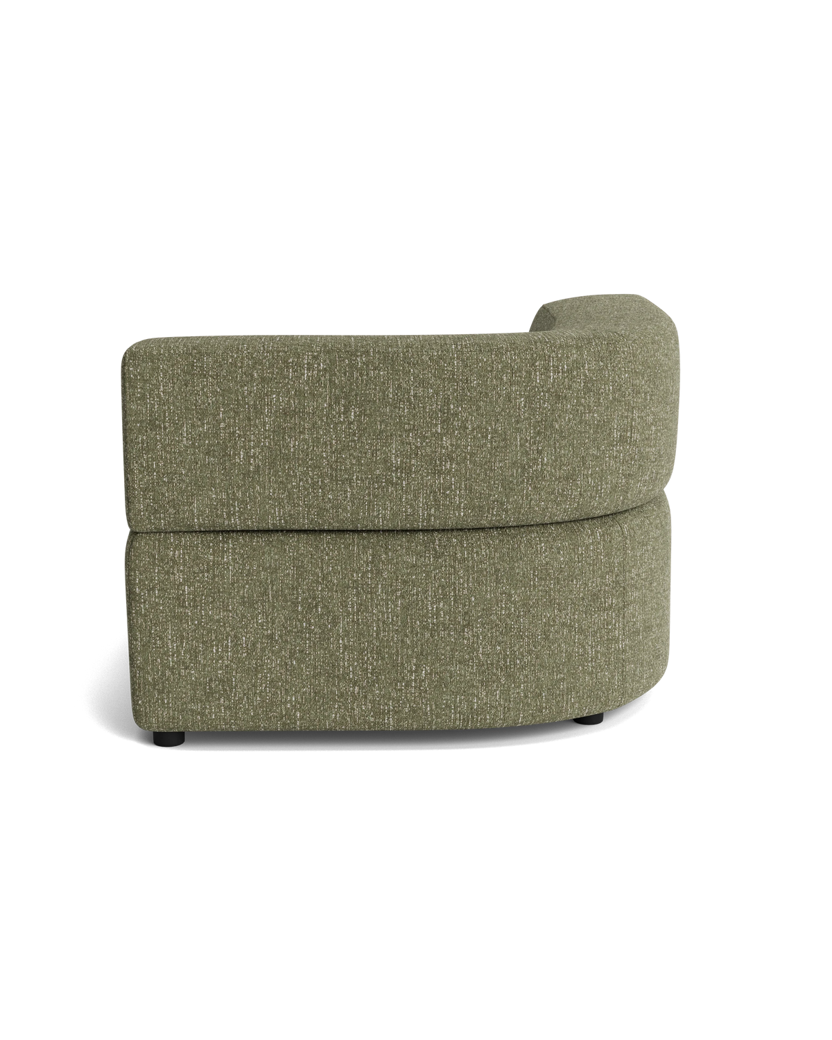 Stretch Corner Module - Fleck Olive