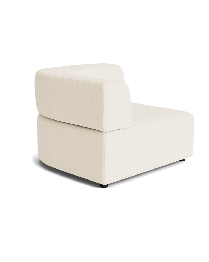 Stretch Corner Module - Fossil Vanilla