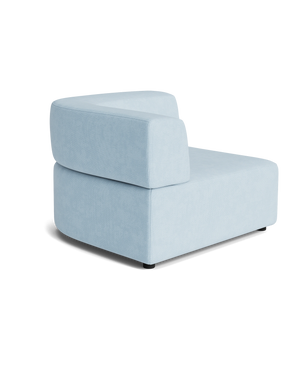 Stretch Corner Module - Fossil Powder Blue