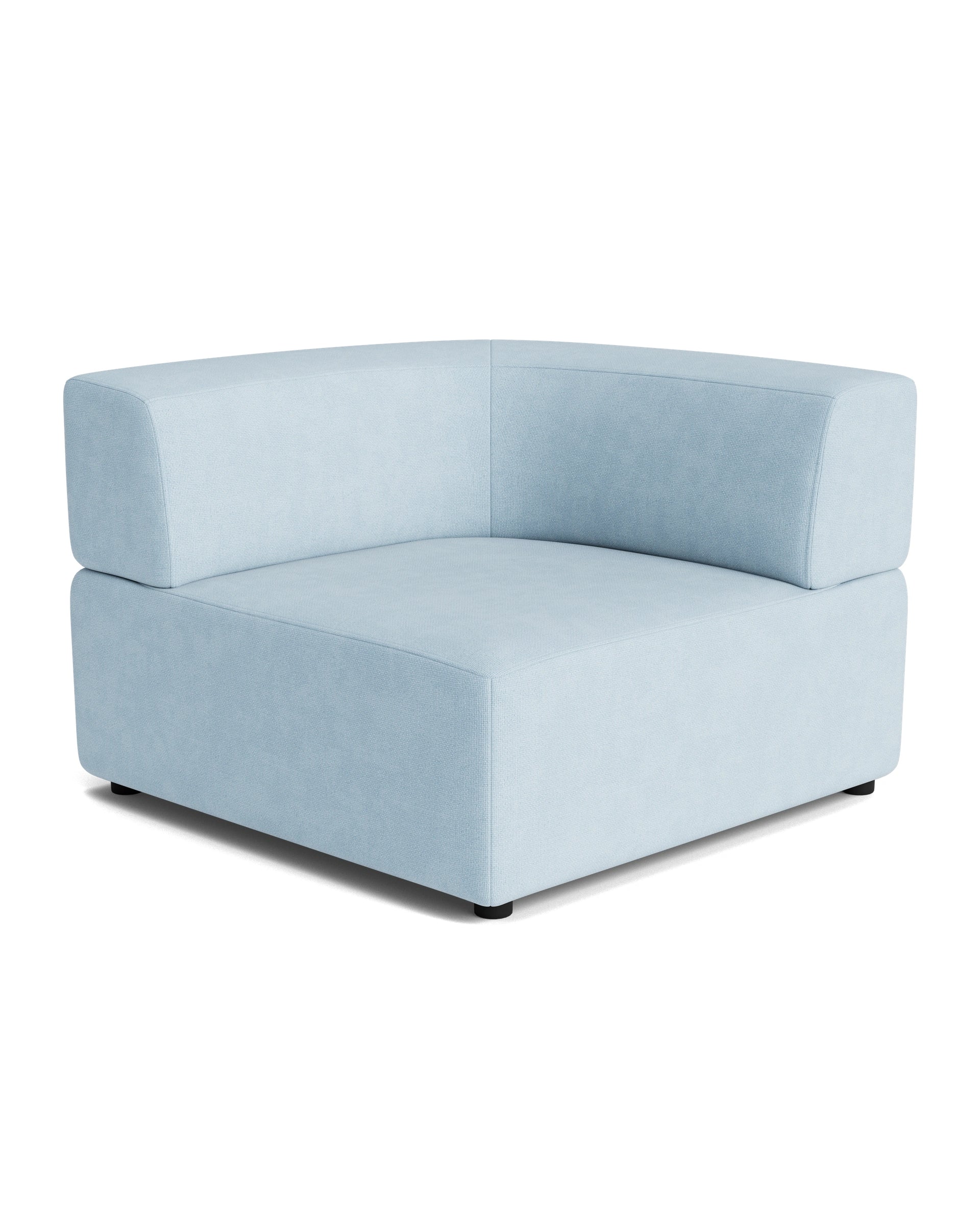 Stretch Corner Module - Fossil Powder Blue