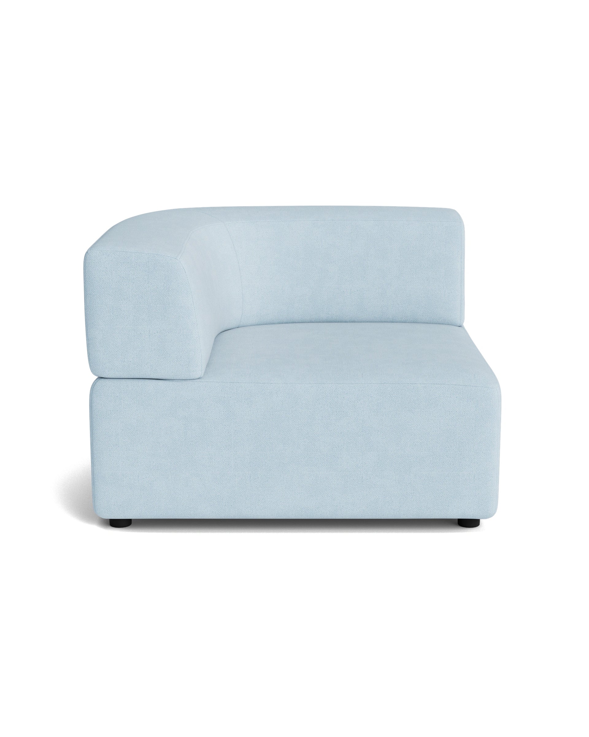 Stretch Corner Module - Fossil Powder Blue