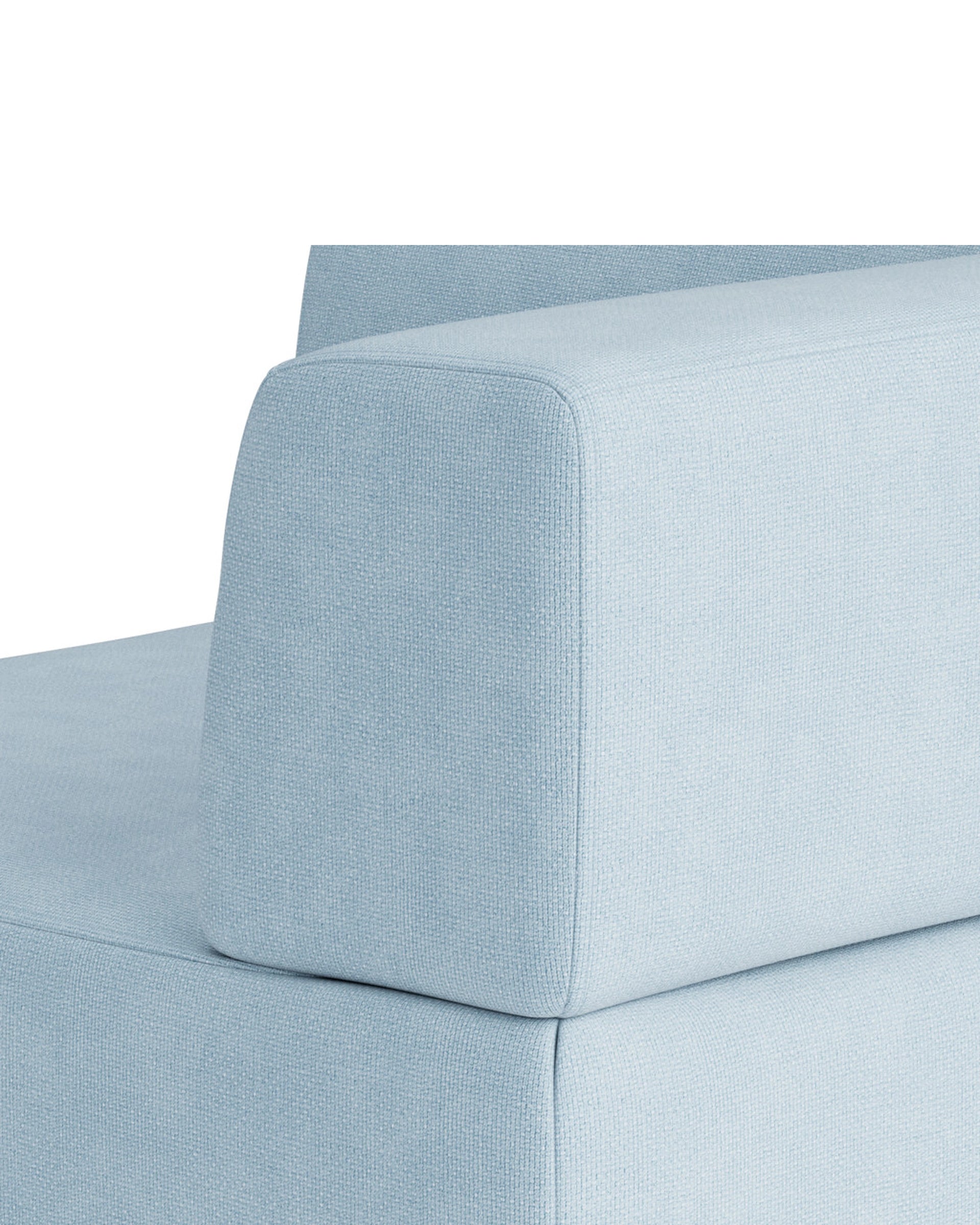 Stretch Corner Module - Fossil Powder Blue