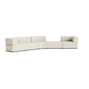 Stretch Large Angled Gap Sofa - Copenhagen Grey