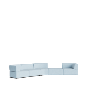 Stretch Large Angled Gap Sofa - Fossil Powder Blue