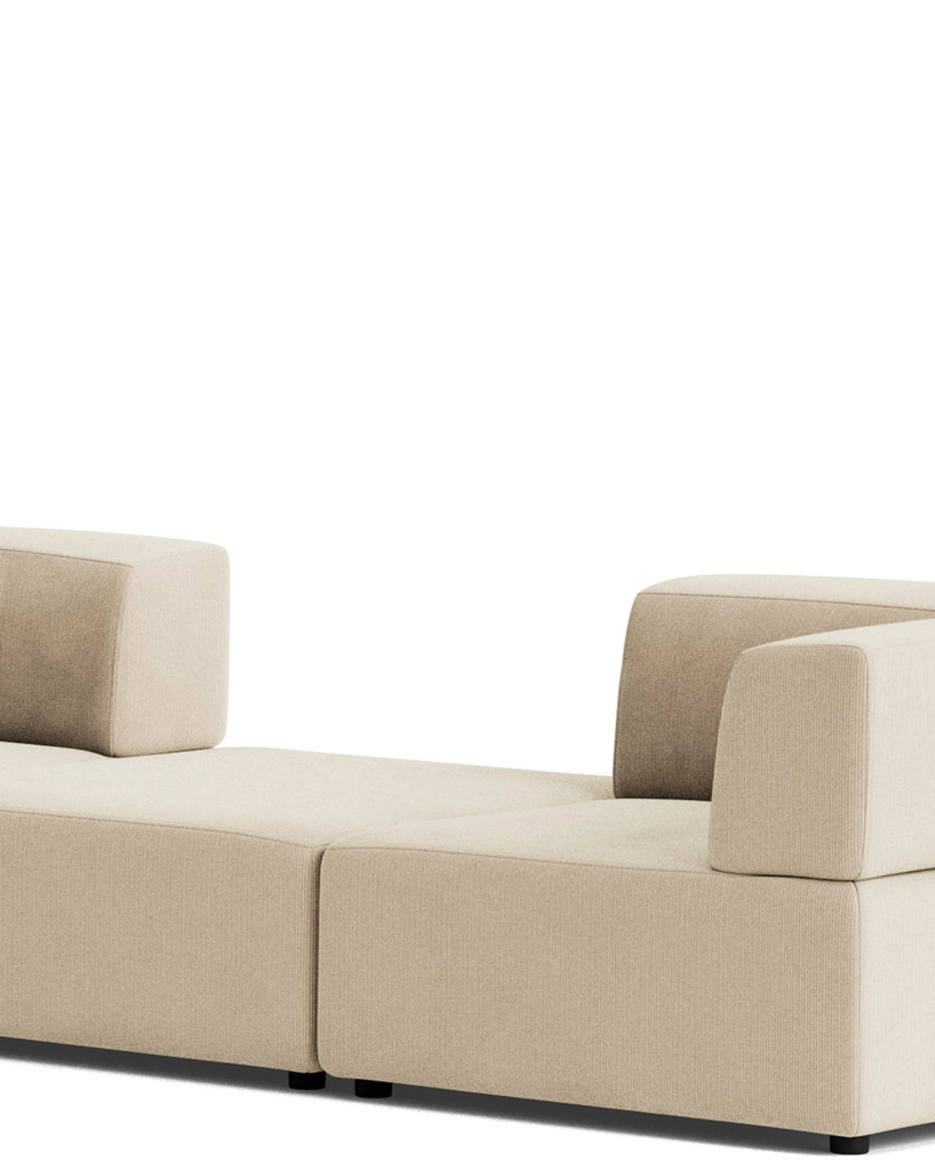 Stretch Large Angled Gap Sofa - Corduroy Mist