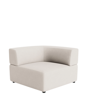 Stretch Corner Module - Silex Off White