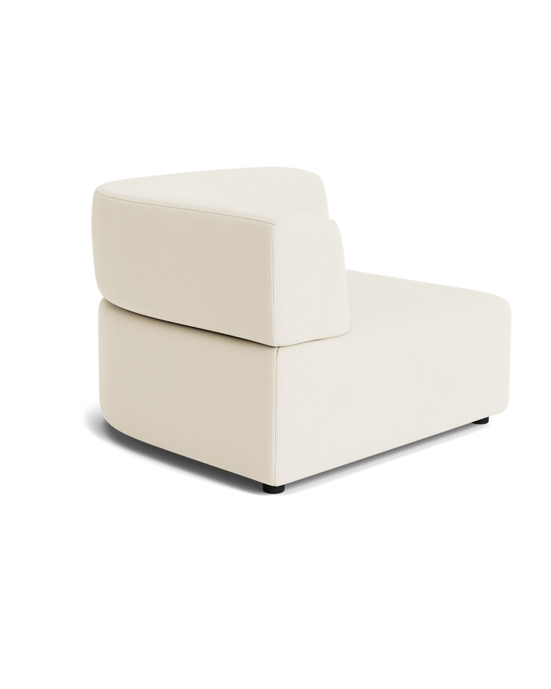 Stretch Corner Module - Corduroy Off White