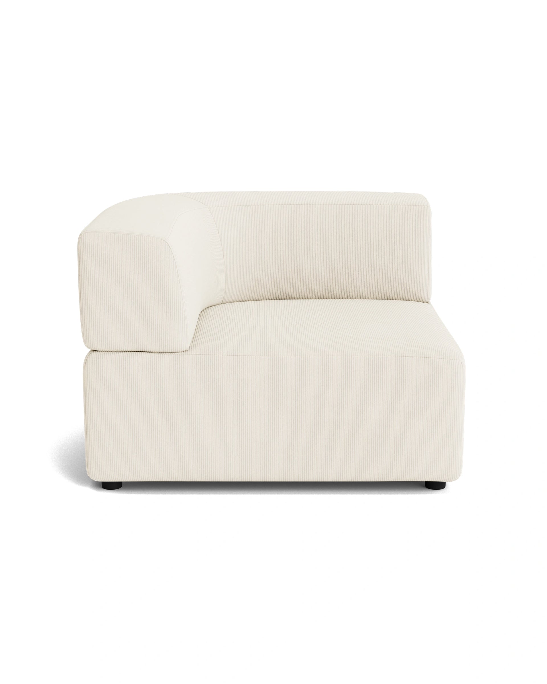 Stretch Corner Module - Corduroy Off White