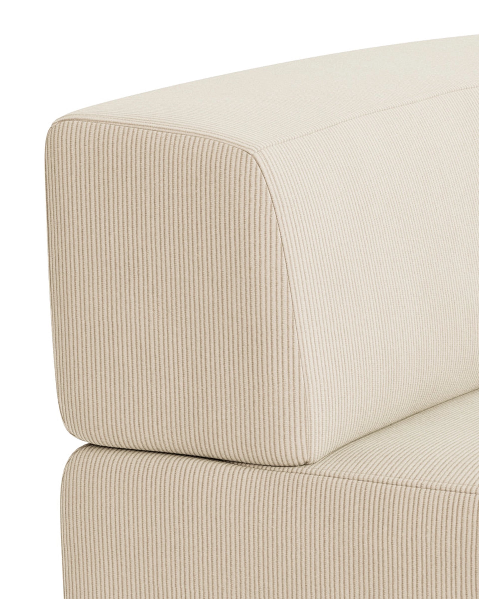 Stretch Corner Module - Corduroy Mist