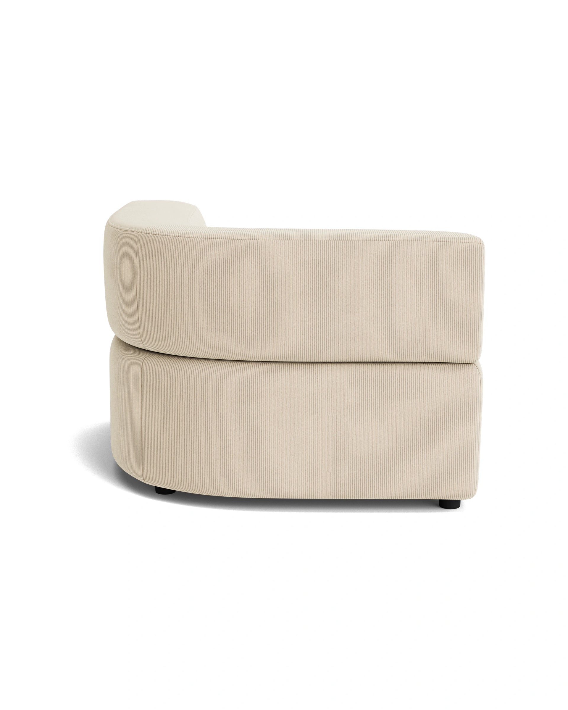 Stretch Corner Module - Corduroy Mist