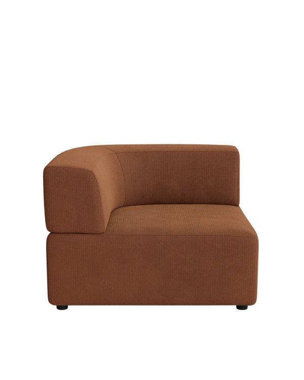 Stretch Corner Module - Corduroy Cocoa