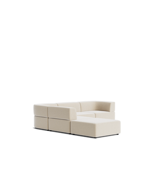 Stretch Open Corner Sofa - Eden Ecru