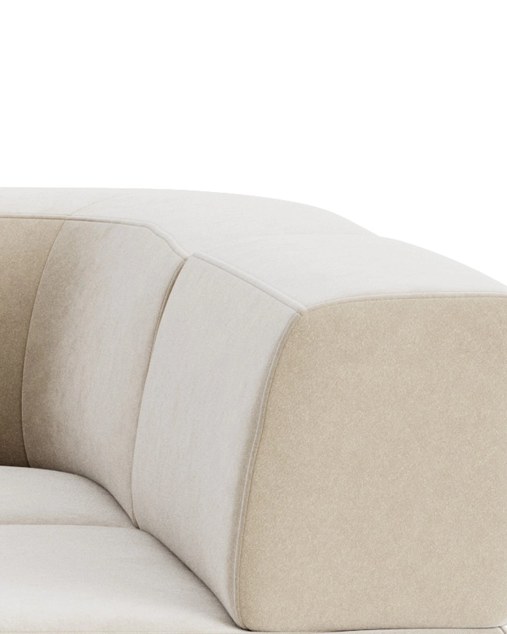 Stretch Pit Sofa - Eden Ecru
