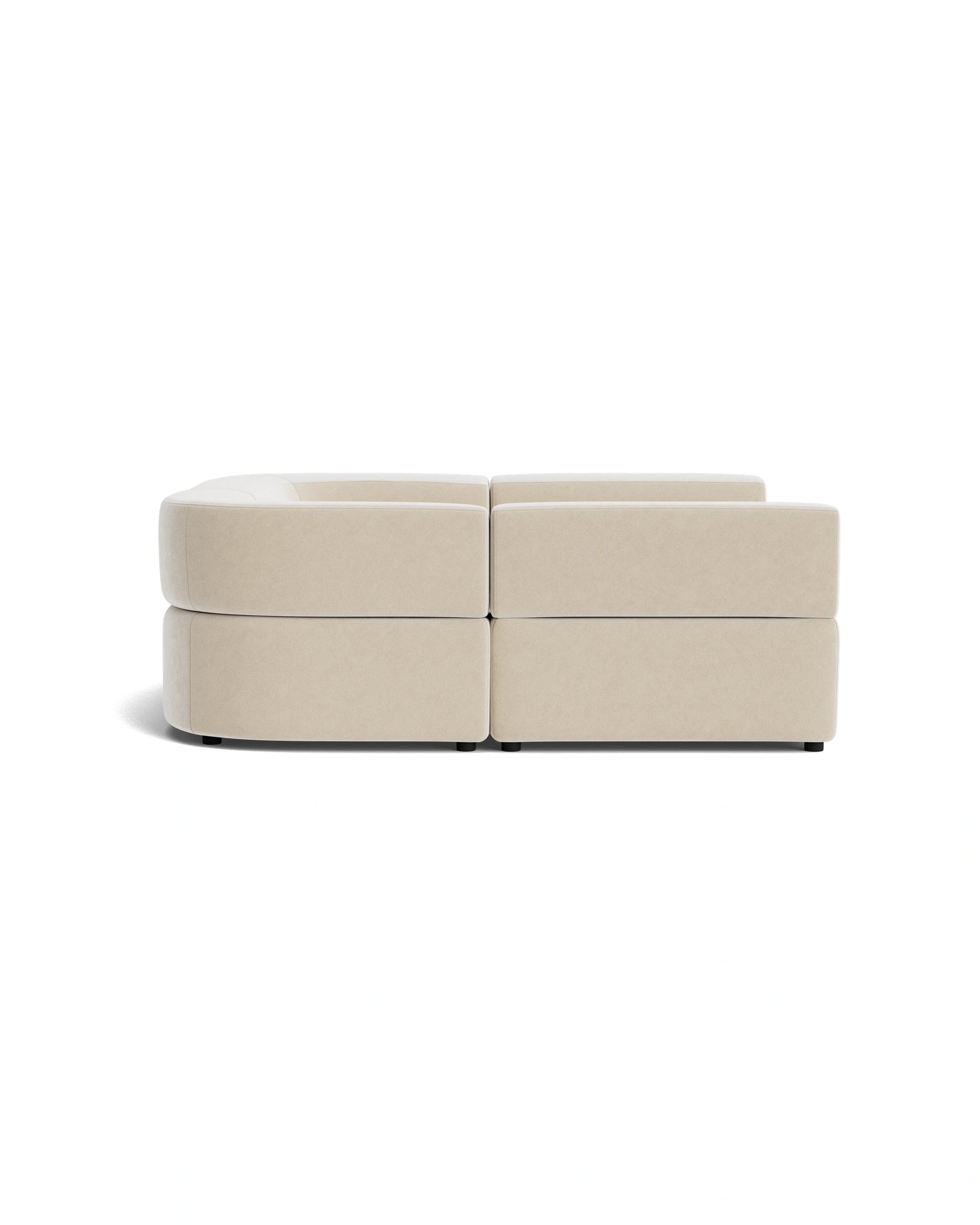 Stretch Pit Sofa - Eden Ecru