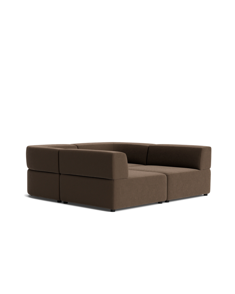 Stretch Pit Sofa - Eden Java