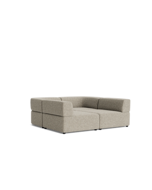 Stretch Pit Sofa - Fleck Smoke