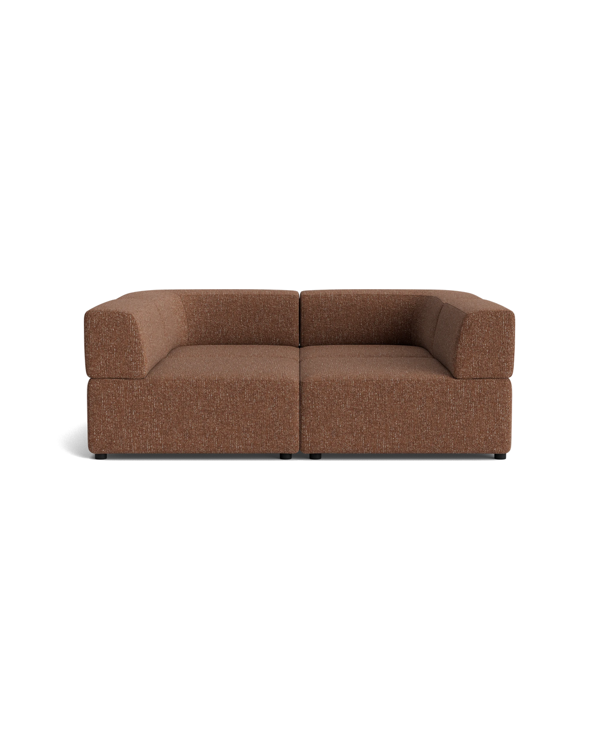 Stretch Pit Sofa - Fleck Rust