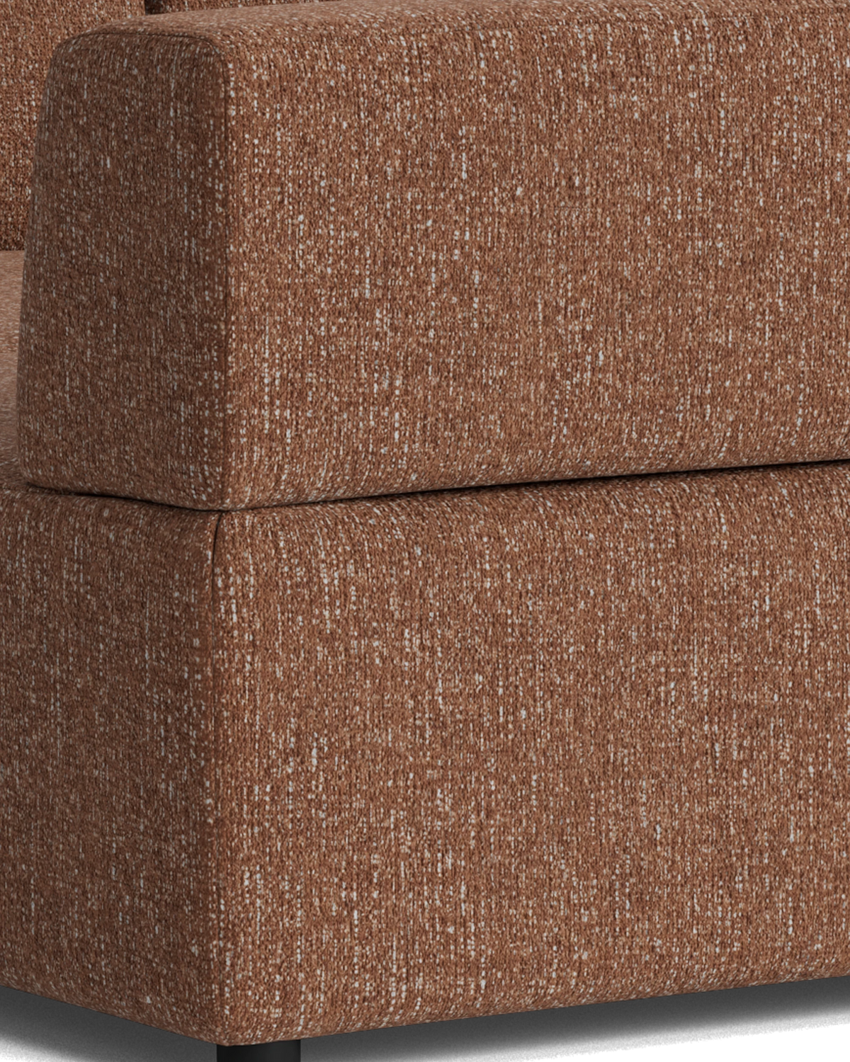 Stretch Pit Sofa - Fleck Rust