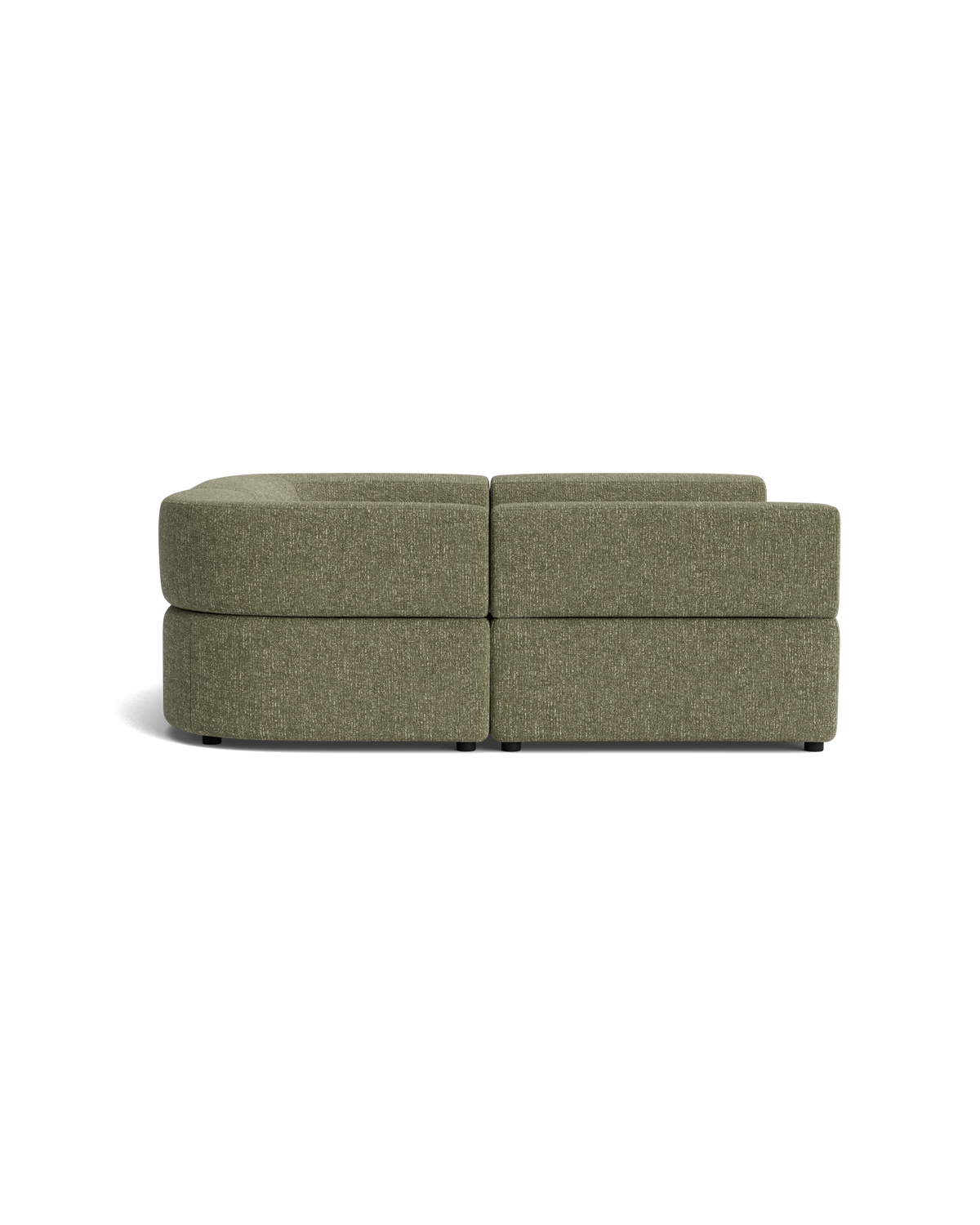 Stretch Pit Sofa - Fleck Olive