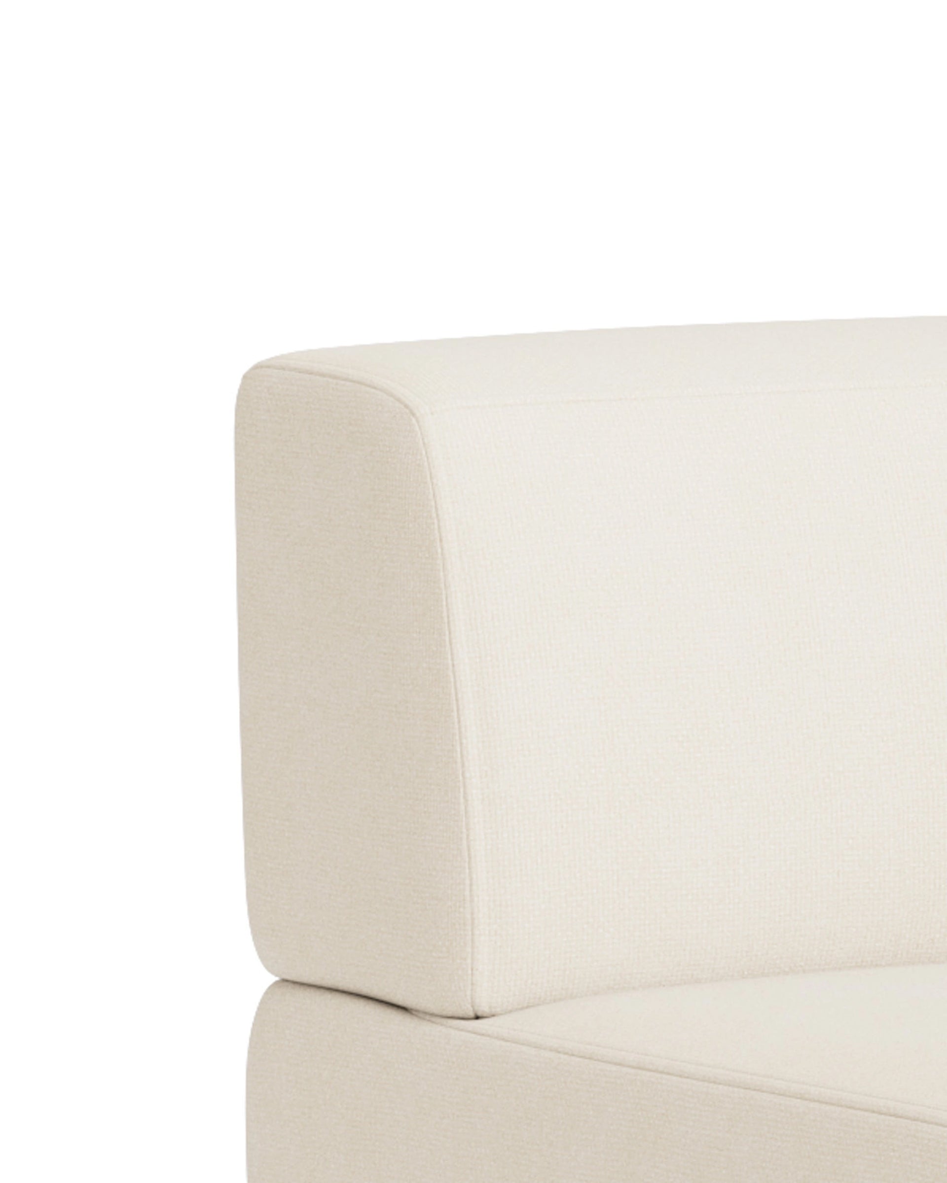 Stretch Pit Sofa - Fossil Vanilla